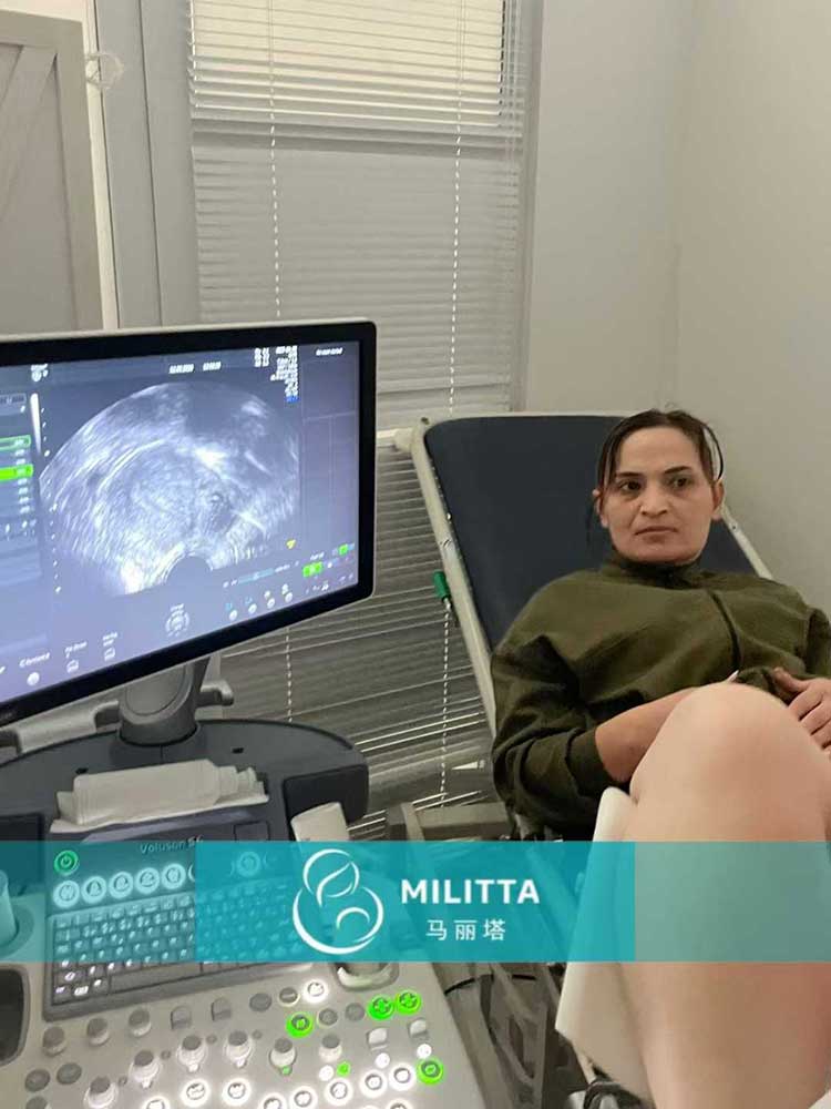 试管妈妈做产检