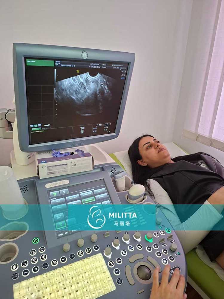 试管妈妈做产检