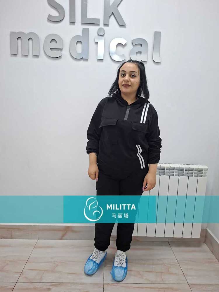 试管妈妈做检查