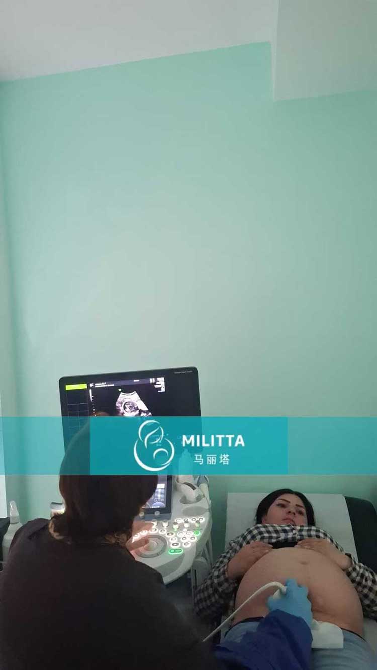 试管妈妈做产检